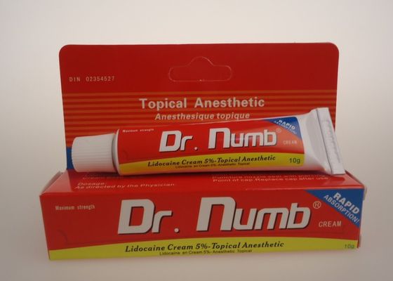 ประเทศจีน 5% Lidocaine Dr. Numb Pain Relief Topical Pain Tattoo Anesthetic Cream ผู้ผลิต