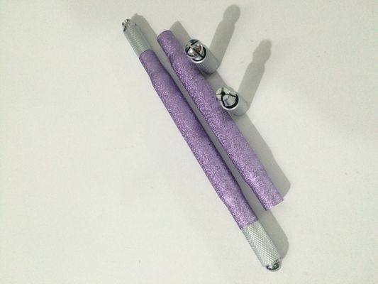 ประเทศจีน ปากกาเขียนคิ้วด้วยอลูมิเนียมสีเงินและสีม่วง ผู้ผลิต