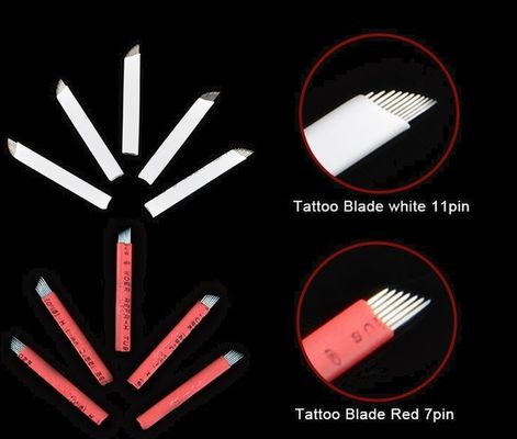 ประเทศจีน Tattoo Blade เข็มแต่งหน้าแบบใช้แล้วทิ้ง Gamma Ray Sterilization ผู้ผลิต