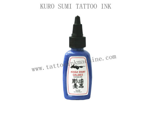 ประเทศจีน 1OZ Blue Eternal Tattoo Ink Kuro Sumi สำหรับการสักร่างกาย ผู้ผลิต
