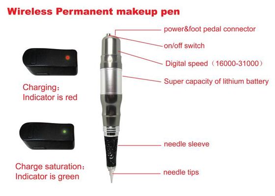 ประเทศจีน ที่กำหนดเองอุปกรณ์สักไร้สายคิ้วปากกาแต่งหน้าถาวรสักคิ้วลิปเครื่อง ผู้ผลิต
