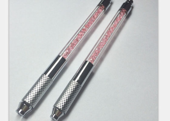 ประเทศจีน ปากกาสักคิ้วถาวรคริสตัลสีชมพูพร้อมอุปกรณ์ล็อคพิน ผู้ผลิต