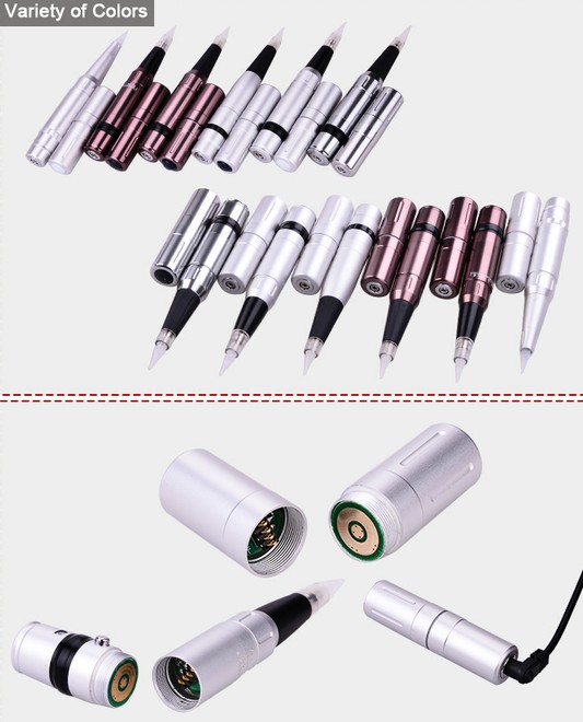 ปากกาแต่งหน้าถาวรแบบชาร์จไฟได้ใหม่ล่าสุดสำหรับการสักคิ้วและริมฝีปากขนาดเล็ก 0