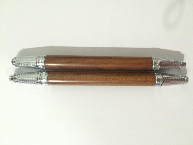 ปากกาสักคิ้วแต่งหน้าถาวรด้วยไม้ Double Head 4D 2