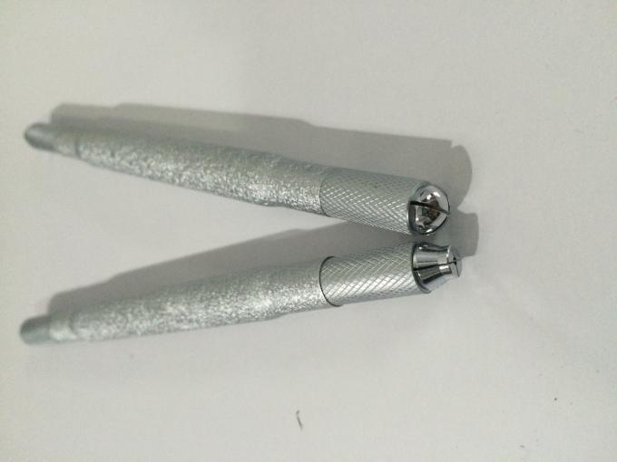 อลูมิเนียม Double Head 5D Microblading ปากกาสักด้วยมือ, ปากกาสักคิ้ว 0