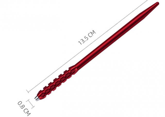 13.5 เซนติเมตรอลูมิเนียมอัลลอยด์รอบเข็มตัดหมอกคิ้วปากกาแต่งหน้าถาวร 1