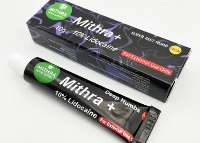 10% สีม่วง Mithra Topical Anesthetic Cream คิ้ว Lip Painless Cream 0