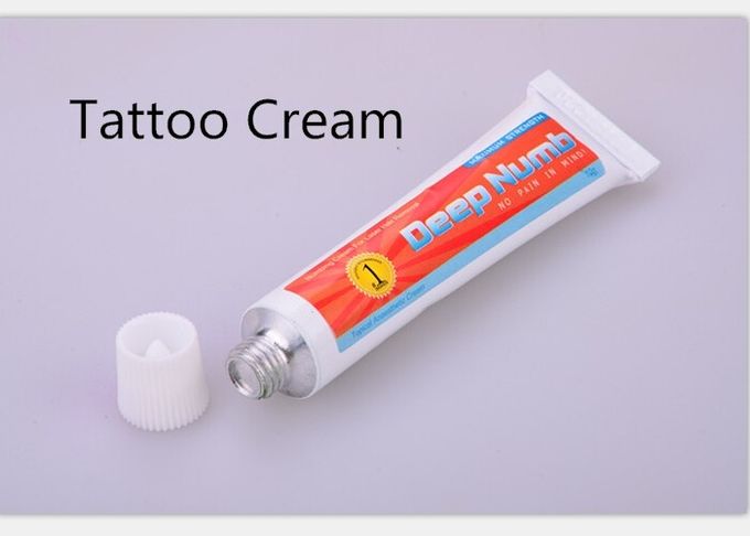 10G Red Deep Tattoo Anesthetic Cream , ครีมชา No Pain Deep Numb 0