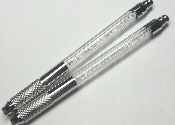 ปากกาสักคิ้ว Manul สีขาว 110 มม. ปากกาเขียนคิ้วแฮนด์เมดใหม่ล่าสุด 0