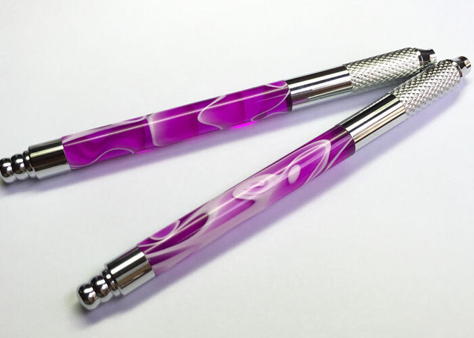 ปากกาสักคิ้วติดทนนานผลิตภัณฑ์เครื่องสำอางมืออาชีพพร้อมอุปกรณ์ล็อคพิน 0
