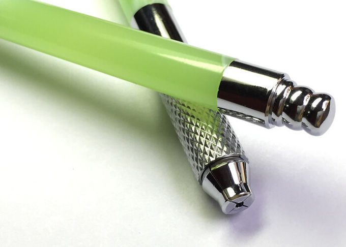 เครื่องสักปากกา Microblading สีชมพู / ม่วง / ขาว 110 มม. ปากกาสักถาวร 0