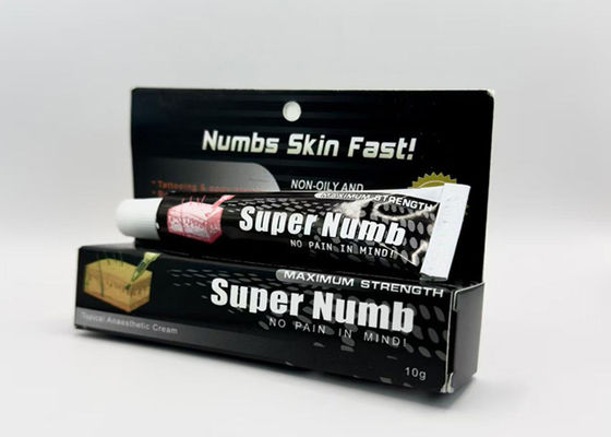 ประเทศจีน 10G เครื่องสําอางแบบถาวร สูตรผ่อนคลายการสัก Super Numb เครื่องสําอางแบบผ่อนคลายการสัก สําหรับคิ้ว / ริมฝีปาก / สีตา ผู้ผลิต