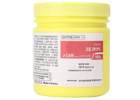 ประเทศจีน 29.9% Lidocaine J-CAIN Anesthetic Fast Skin Tattoo Numb Cream 500G ผู้ผลิต