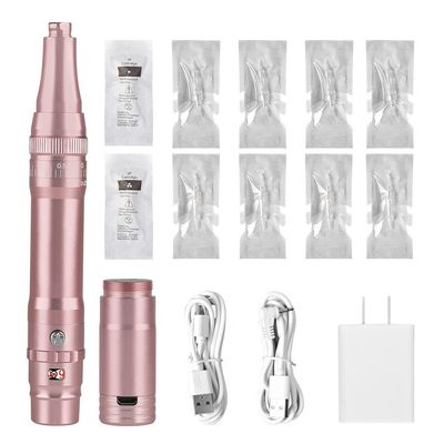 เครื่องกระสุนสักแบบไร้สายที่นิยม ยาว 136*20 มม เครื่อง PMU แบบไมโครบลัดแบบไร้สายสําหรับขน ผู้ผลิต