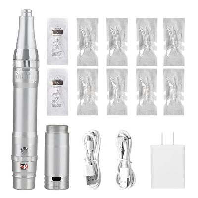 เครื่องกระสุนสักแบบไร้สายที่นิยม ยาว 136*20 มม เครื่อง PMU แบบไมโครบลัดแบบไร้สายสําหรับขน ผู้ผลิต