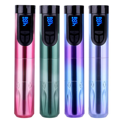 14500mAh แบตเตอรี่สํารองพลังงาน เครื่องสักไร้สาย พร้อมจอ LCD และแบตเตอรี่เปลี่ยนได้ เครื่องบินแบบอลูมิเนียม ผู้ผลิต