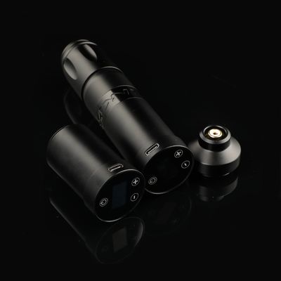 สแตนเลส 1800mAh NARW เครื่องสักไร้สาย 1-OLED จอจอสัมผัส แบตเตอรี่ปืนสักหมุนปากกาสักด้วยพลังงาน RCA ผู้ผลิต