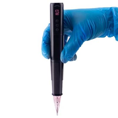 อุปกรณ์การแต่งหน้าแบบถาวรแบบไร้สายสําหรับริมฝีปาก สายหน้าตา ขนาดแบตเตอรี่ 1200mAh การทํางาน ริมฝีปาก Tattoo Academy ผู้ผลิต