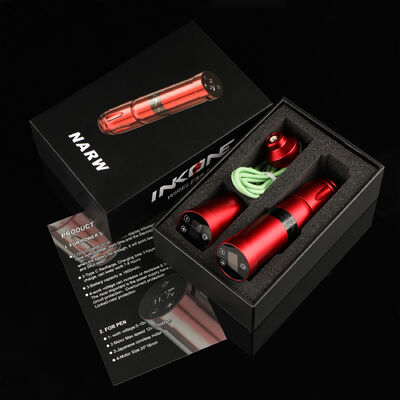 INKONE NARW แบรนด์ ดิจิตอล LCD หน้าจอสัมผัส 1800mAh แบตเตอรี่ ปากกาสัก Micropigmentation Machine เครื่องสักไร้สาย ผู้ผลิต