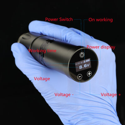 INKONE NARW แบรนด์ ดิจิตอล LCD หน้าจอสัมผัส 1800mAh แบตเตอรี่ ปากกาสัก Micropigmentation Machine เครื่องสักไร้สาย ผู้ผลิต