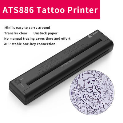 12000mAh มินิ Tattoo Stencil Printer เครื่องสําเนาไฟฟ้า เครื่องถ่ายเอกสาร เครื่องพิมพ์โอนไร้สาย เครื่องพิมพ์สัก ผู้ผลิต