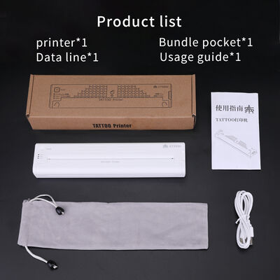 12000mAh มินิ Tattoo Stencil Printer เครื่องสําเนาไฟฟ้า เครื่องถ่ายเอกสาร เครื่องพิมพ์โอนไร้สาย เครื่องพิมพ์สัก ผู้ผลิต