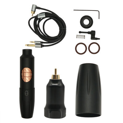 Dermographe Maquillage Digital Wireless Battery Rotary Tattoo Machine Permanent Makeup Tattoo Gun ผู้ผลิต