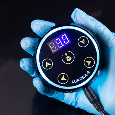 Wholesale New Upgrade Digital LCD Display Touch Screen Mini Aurora 2 Tattoo Power Supply Fit All Tattoo Machine ผู้ผลิต