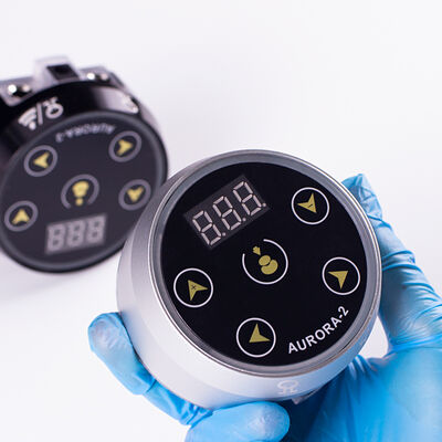 Wholesale New Upgrade Digital LCD Display Touch Screen Mini Aurora 2 Tattoo Power Supply Fit All Tattoo Machine ผู้ผลิต