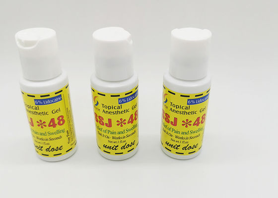 SSJ48 ครีมบําบัดความเจ็บปวดสําหรับรอยสัก ใบตา ผู้ผลิต