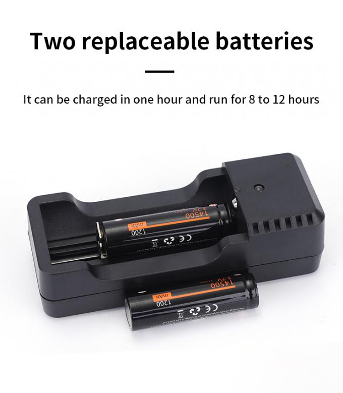 14500mAh แบตเตอรี่สํารองพลังงาน เครื่องสักไร้สาย พร้อมจอ LCD และแบตเตอรี่เปลี่ยนได้ เครื่องบินแบบอลูมิเนียม 3