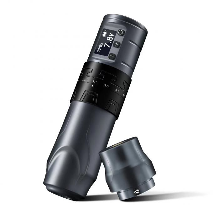 ปืนสักไร้สาย 1500mAh INKONE SABER เครื่องปากกาเครื่องสักไร้แกน มอเตอร์แรง ยาว 4.2 มม อลูมิเนียมเครื่องบิน 4