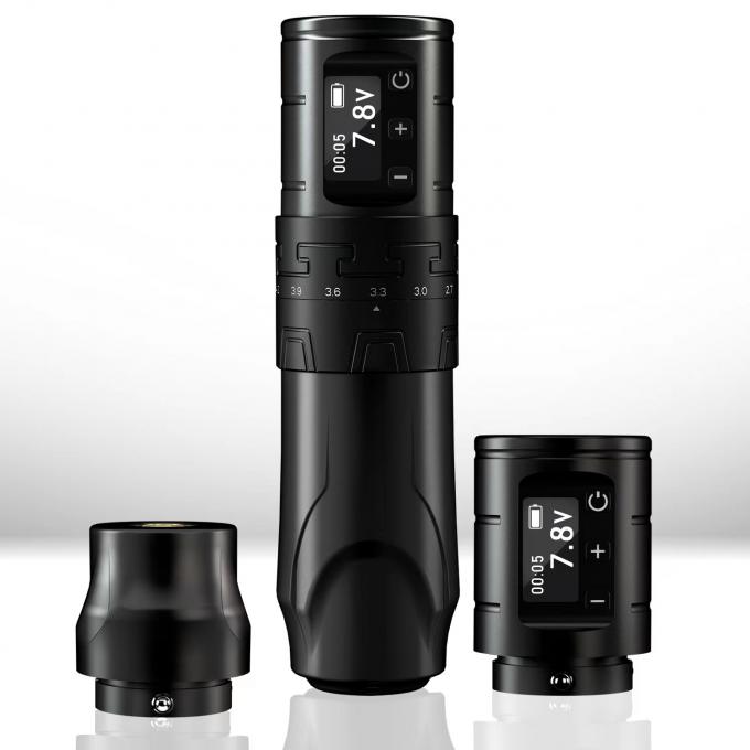 ปืนสักไร้สาย 1500mAh INKONE SABER เครื่องปากกาเครื่องสักไร้แกน มอเตอร์แรง ยาว 4.2 มม อลูมิเนียมเครื่องบิน 8