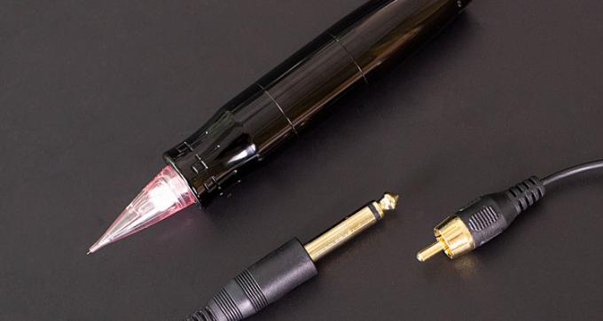 อิเล็กทรอนิกส์ ลิป คิ้ว เครื่องสําอางสีถาวร สีหน้า คิ้ว เครื่องปากกาสัก มีอินเตอร์เฟซ RCA และความเร็ว Max.10000 RPM 1