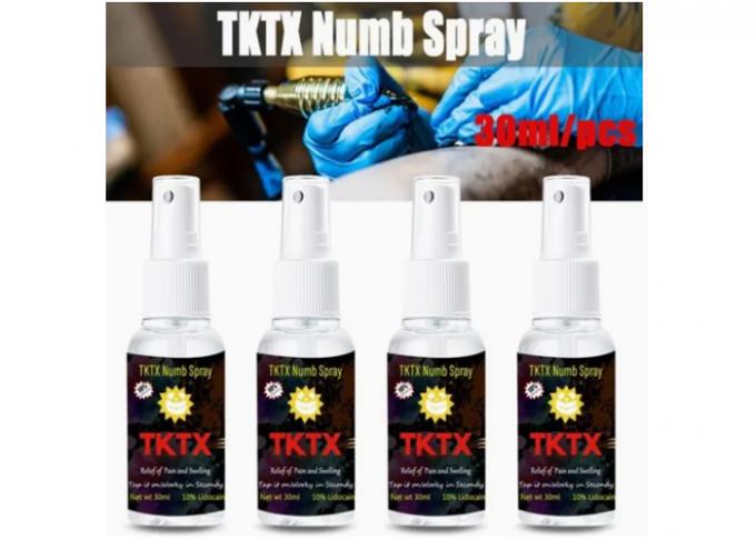 สเปรย์ชา Tktx ใหม่ โฟมสำหรับสักเพื่อลดความเจ็บปวด 1