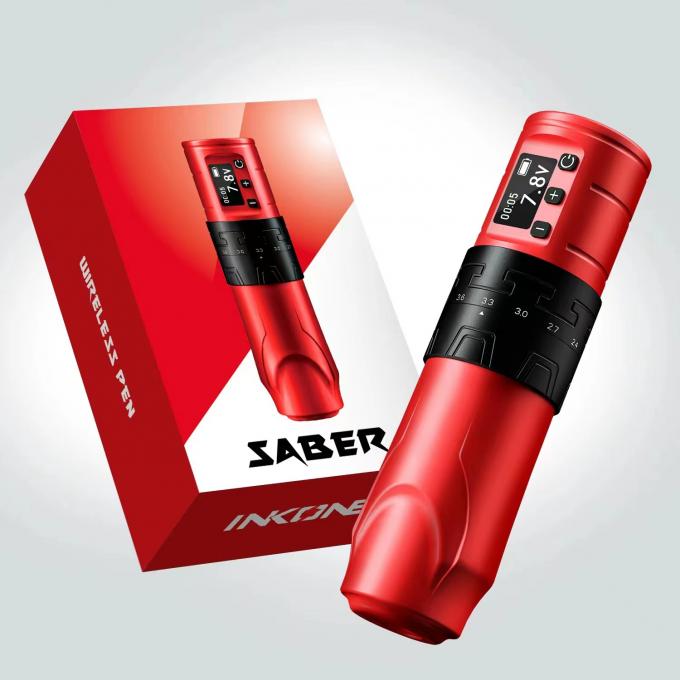 INKONE Brand Stroke 2.4-4.2 มิลลิเมตร เครื่องสักเครื่องยนต์ไร้สาย 18