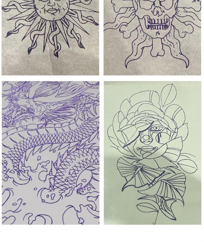 12000mAh มินิ Tattoo Stencil Printer เครื่องสําเนาไฟฟ้า เครื่องถ่ายเอกสาร เครื่องพิมพ์โอนไร้สาย เครื่องพิมพ์สัก 22