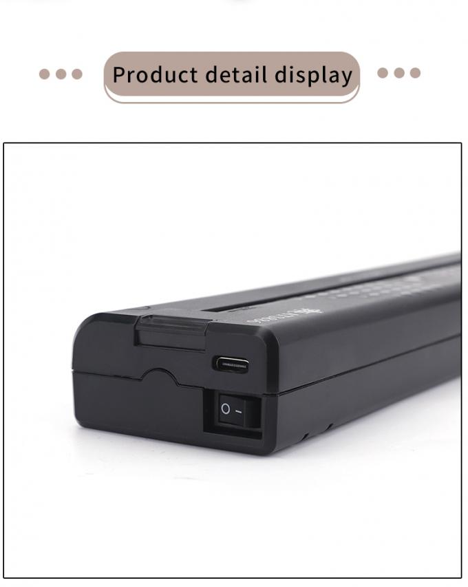 12000mAh มินิ Tattoo Stencil Printer เครื่องสําเนาไฟฟ้า เครื่องถ่ายเอกสาร เครื่องพิมพ์โอนไร้สาย เครื่องพิมพ์สัก 30