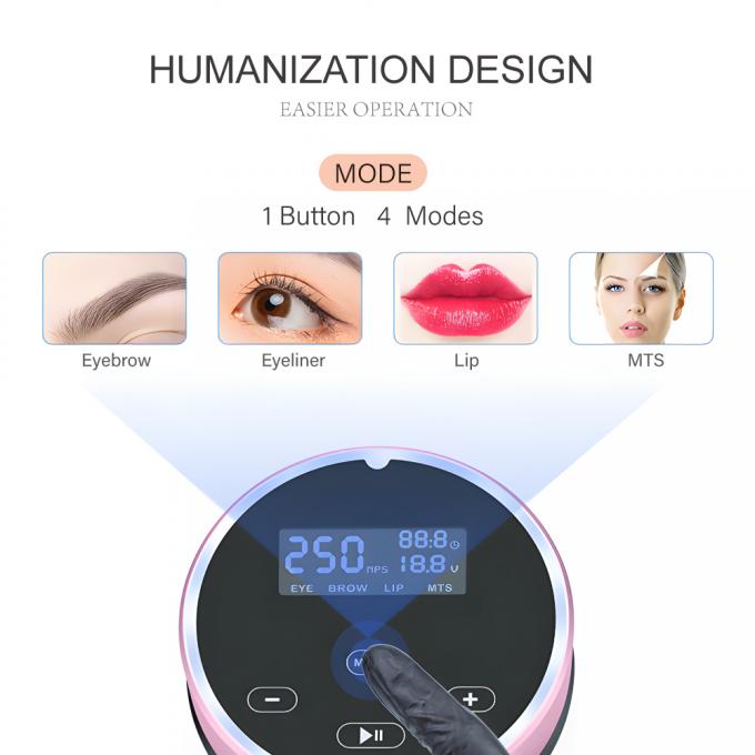 Professional Permanent Makeup Machine Set Ombre Microblading Skin Beauty Machine Tattoo Eyebrow Permanent Makeup Machine 8