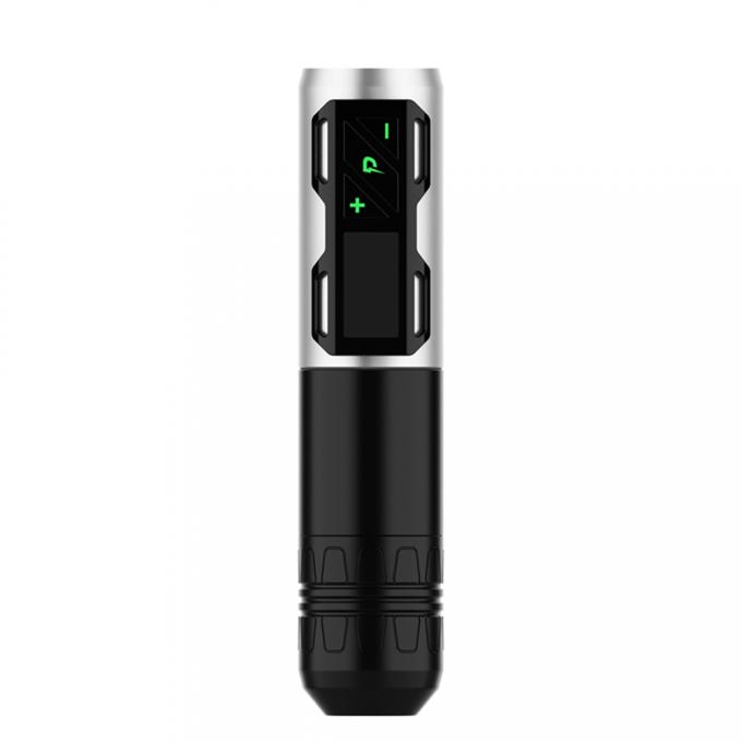 แบตเตอรี่โรตารีดิจิตอล Coreless Tattoo Gun ปากกาสัก 1800 Mah เครื่องสักไร้สาย 16