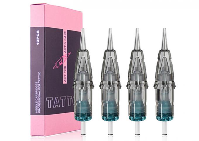 เข็มแต่งหน้าถาวรสีเขียว บรรจุในแพ็คแบบบับเบิ้ล 3